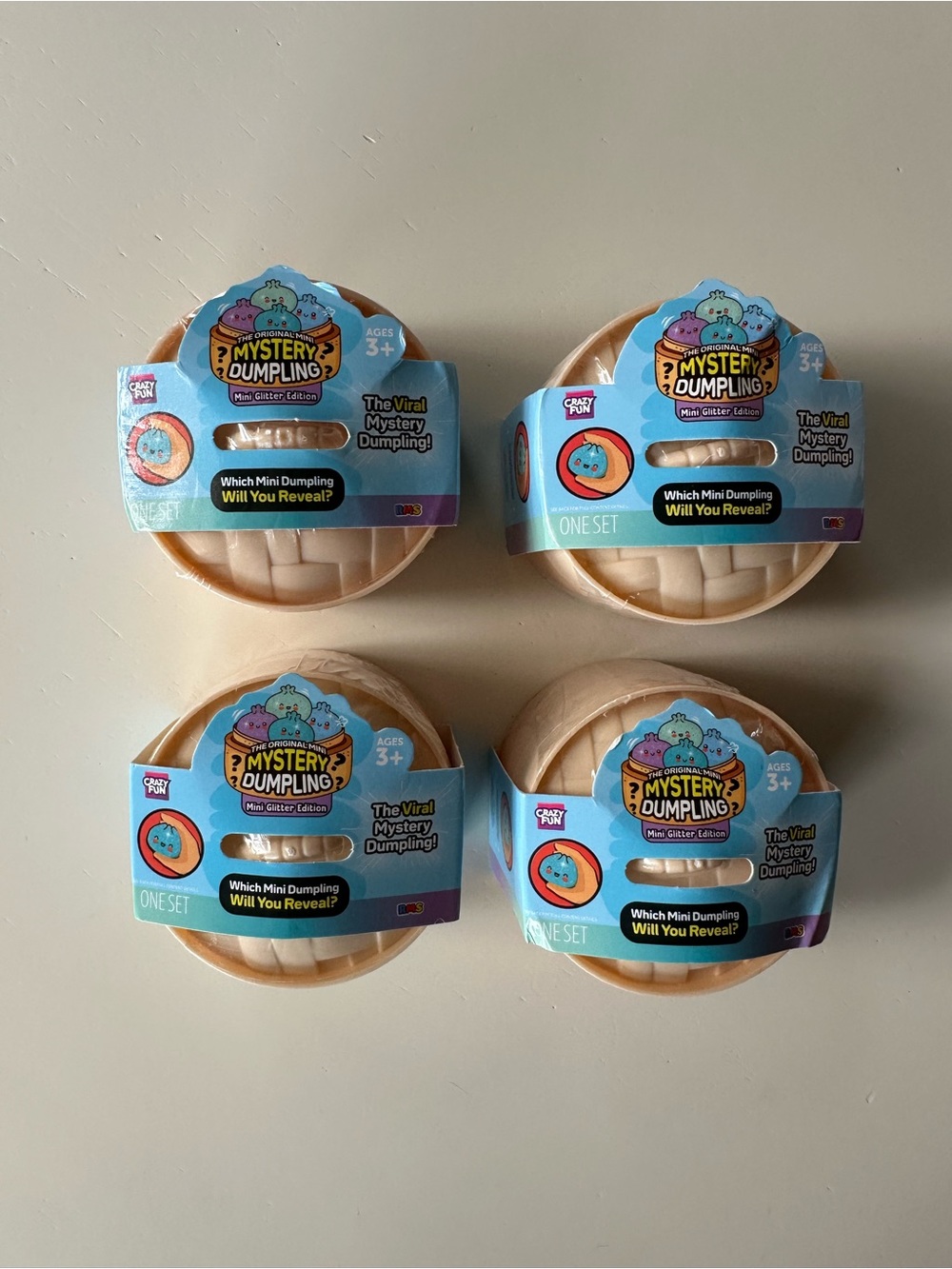 RMS Mystery Mini Dumplings - Glitter Edition (Set of 4)
